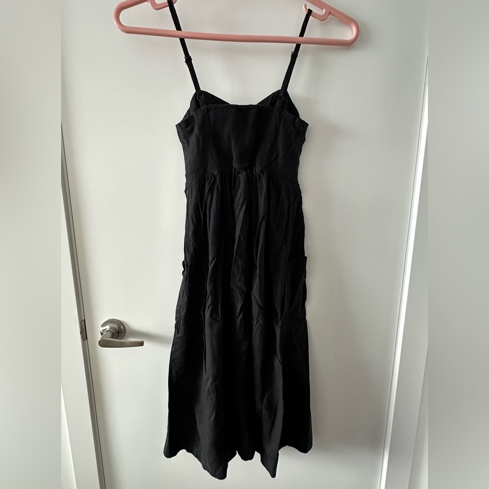 Urban Outfitters Black Midi Dress